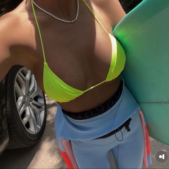 Neon String Bikini Set - Picture 4 of 5